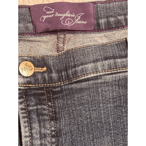 NYDJ Not Your Daughters Jeans Size 20W Dark Wash Wide Leg Style W700U5 Pocket - Picture 8 of 9